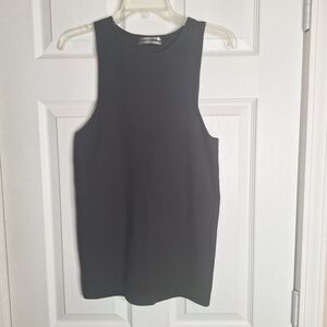 By Anthropologie Chic Black Sleeveless Tank Top Size XL
